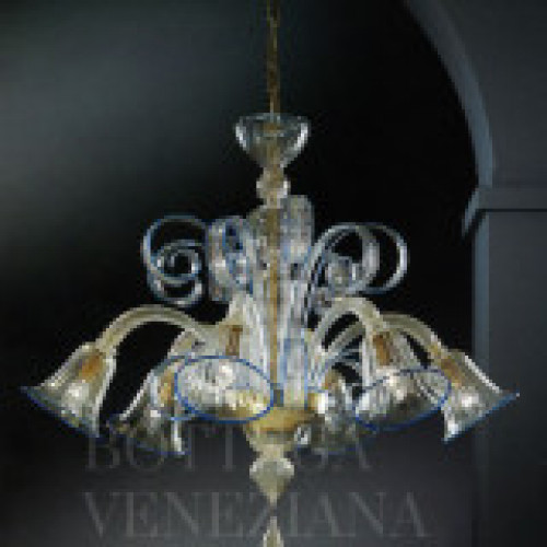 Lampadario Murano Class1300 Elaborato