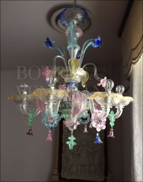 Lampadario Murano Allegro Nobile