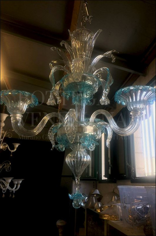 Lampadario Murano Bijou Brillante