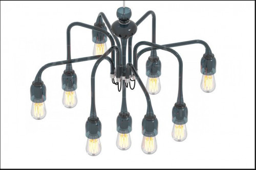 Lampadario Murano Bard Imponente