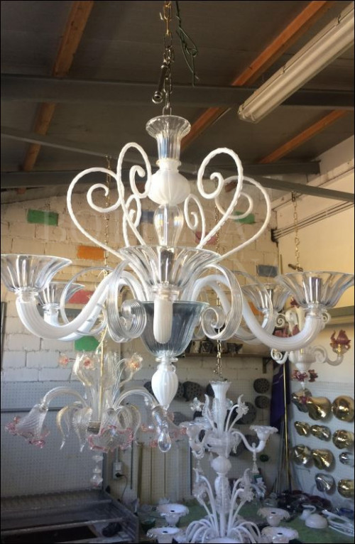 Lampadario Murano Frida Ornamentale