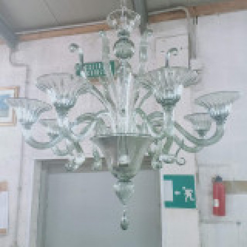 Lampadario Murano Selene Finemente Lavorato