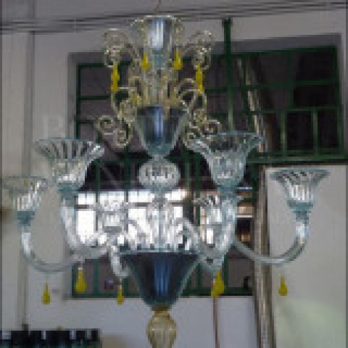 Lampadario Murano Usa Brillante