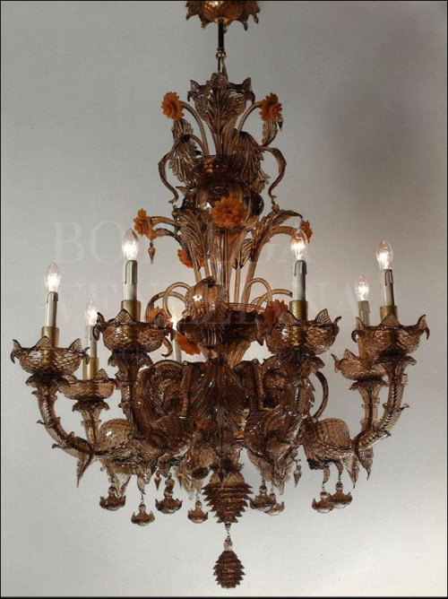 Lampadario Murano Ettore Elegantissimo