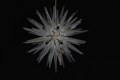 Lampadario murano stile vintage modello sputnik 