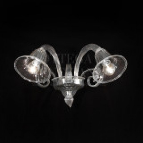 Lampadario Murano Polluceap2cr-low Barocco