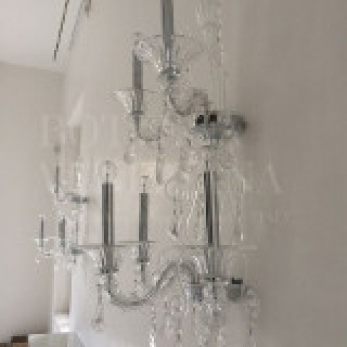 Lampadario Murano Applique-rezz-cristallo Ricercato