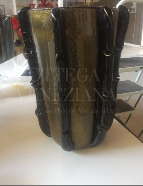 Vaso in vetro di murano modello honore fatto a mano a venezia