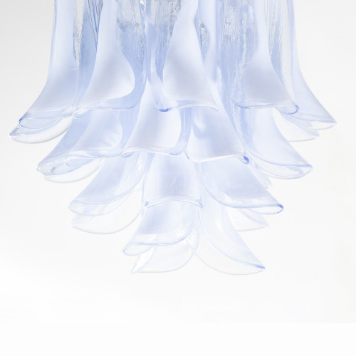 Lampadario Murano Artemide-azzurro-dett-1 Intrecciato