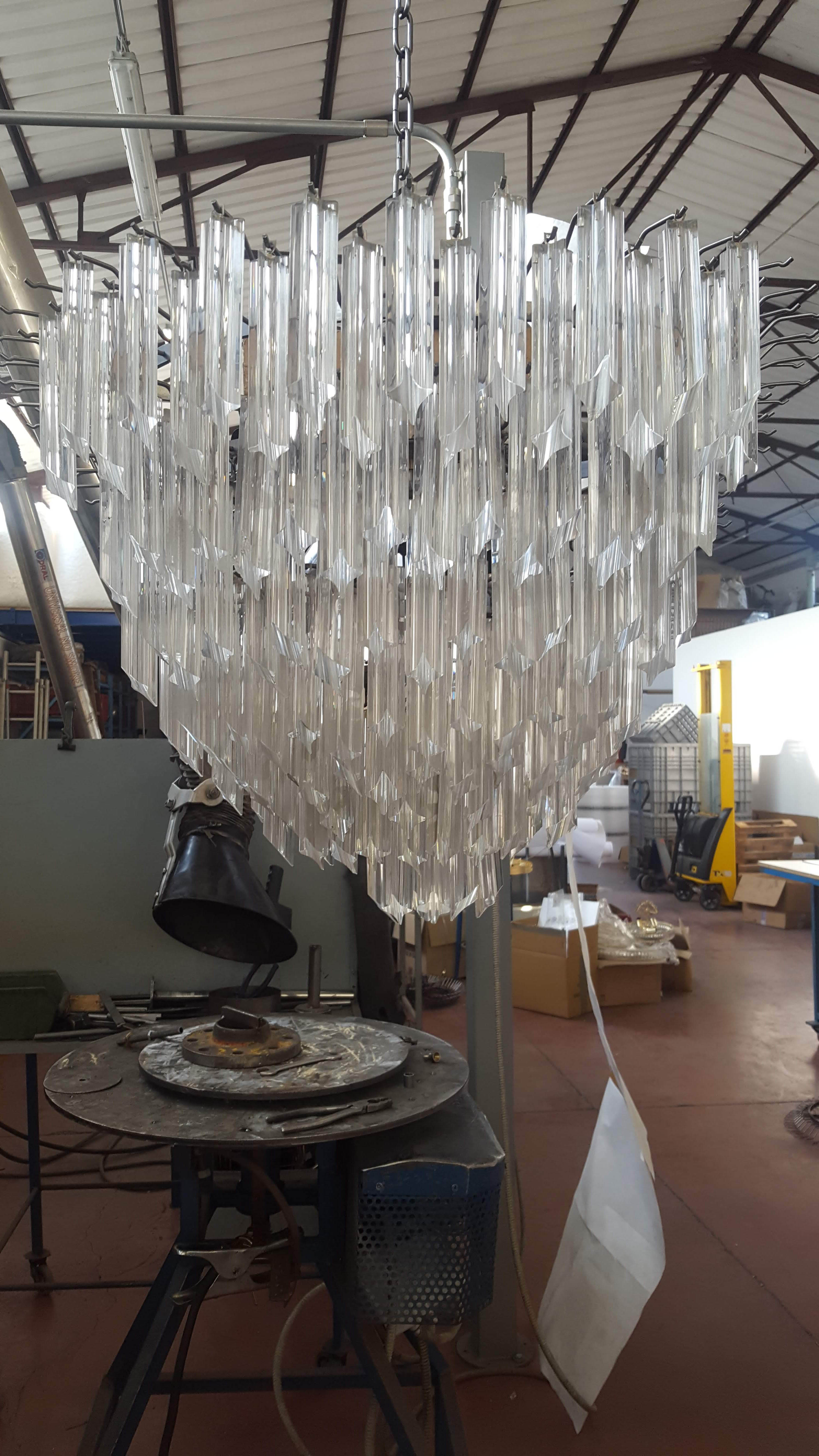 lampadario murano apollo