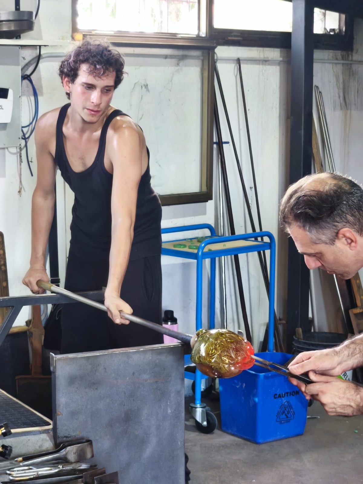 Atelier – La fornace a Venezia, il vetro soffiato a caldo