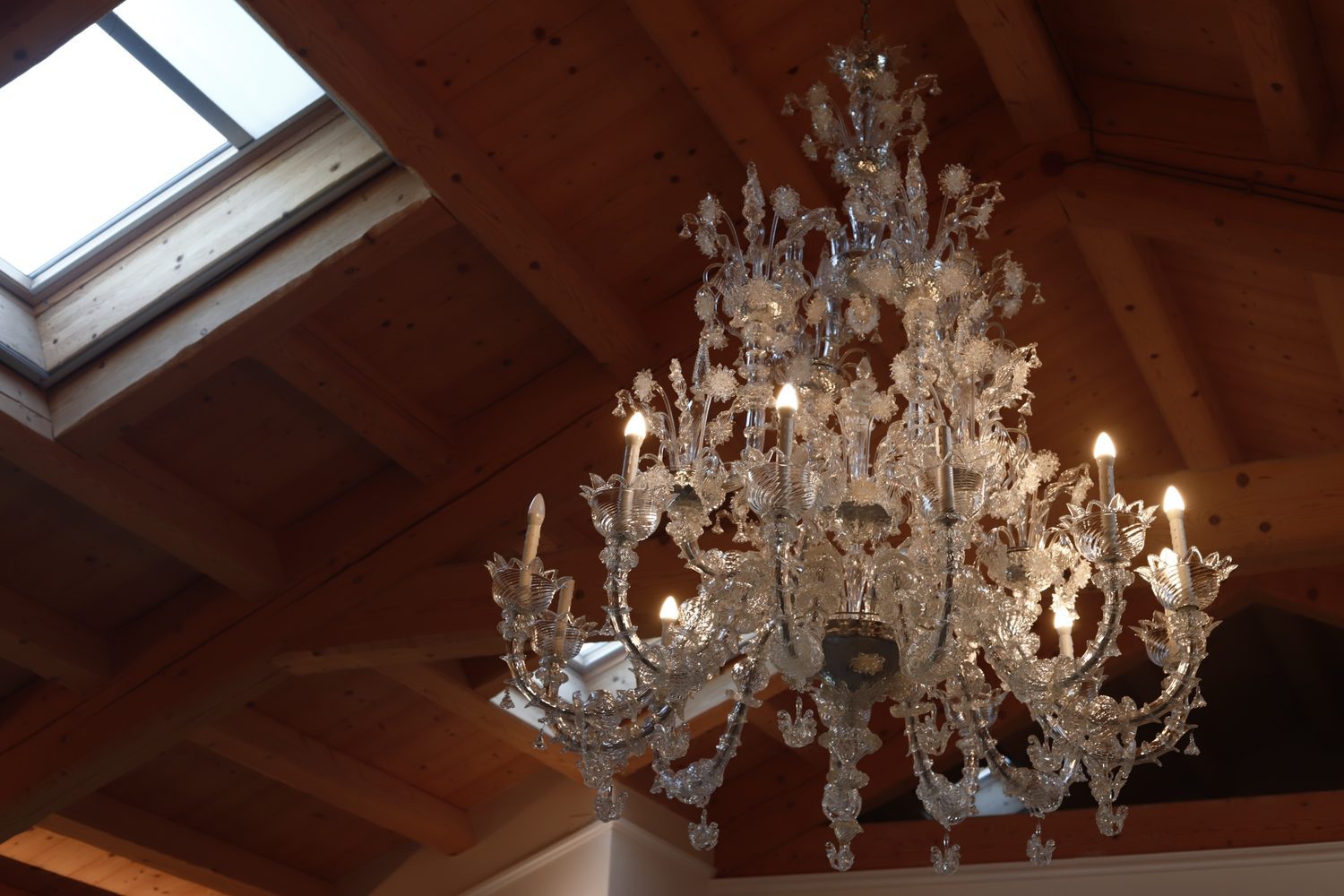 Lampadario Rezzonico installato