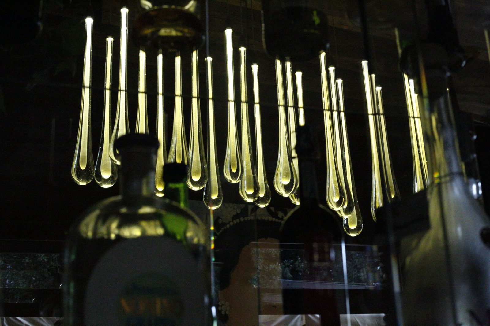 Collezione Gocce Veneziane, lampadari in vetro di Murano