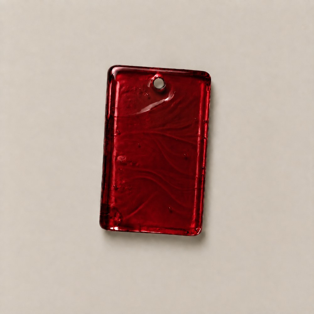 Verre de Murano Rouge rubis