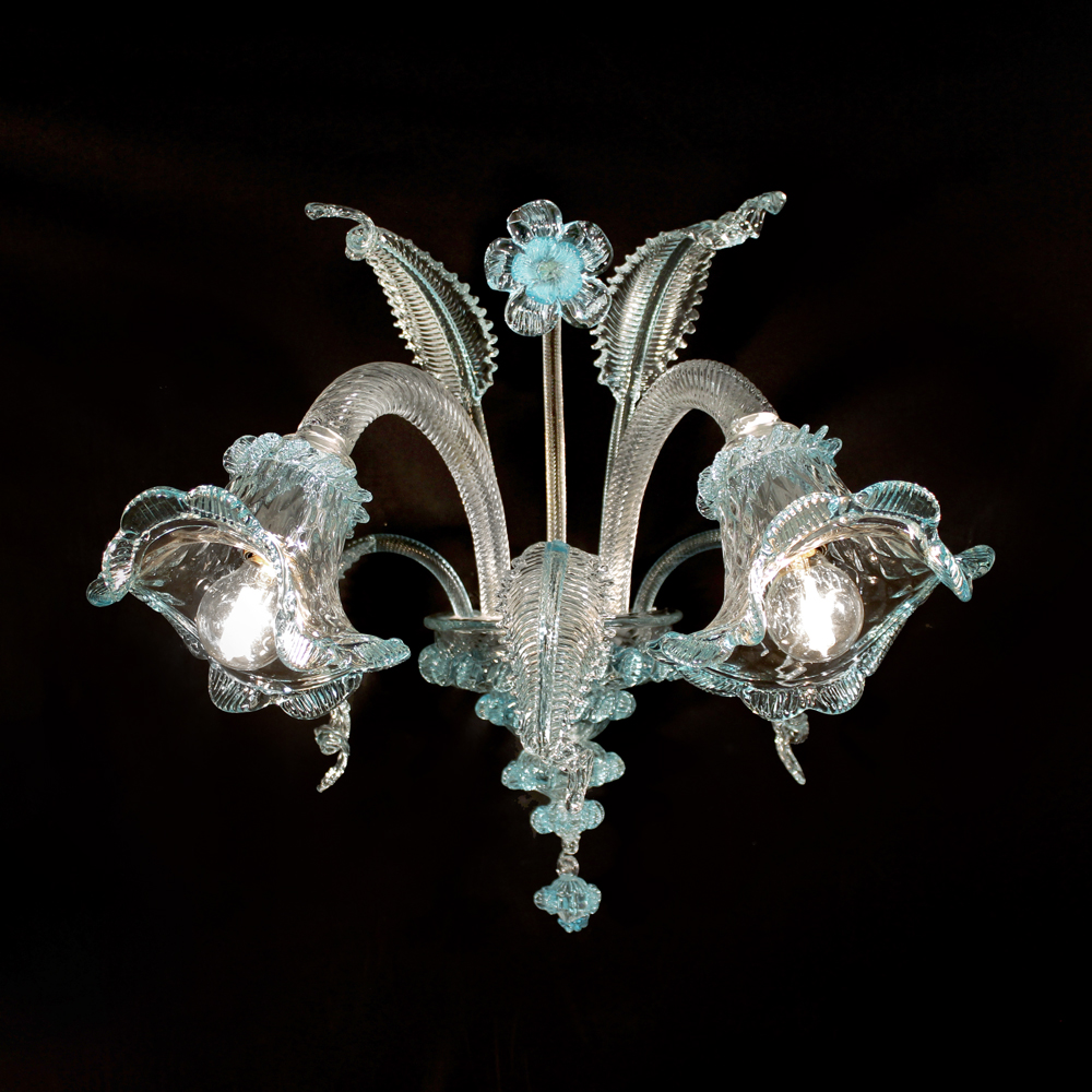 Cannaregio Cristallo – applique in vetro di Murano