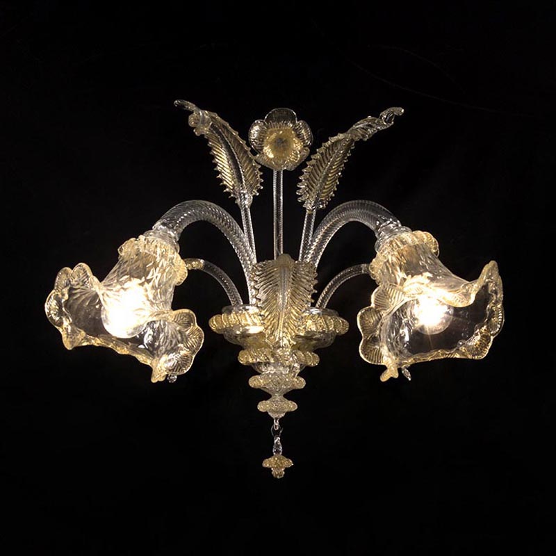 Cannaregio d'oro – applique in vetro di Murano