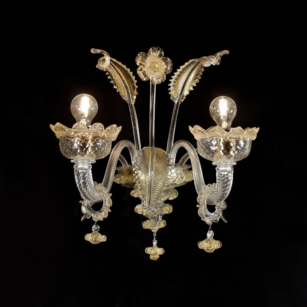 Venier d'oro – applique in vetro di Murano