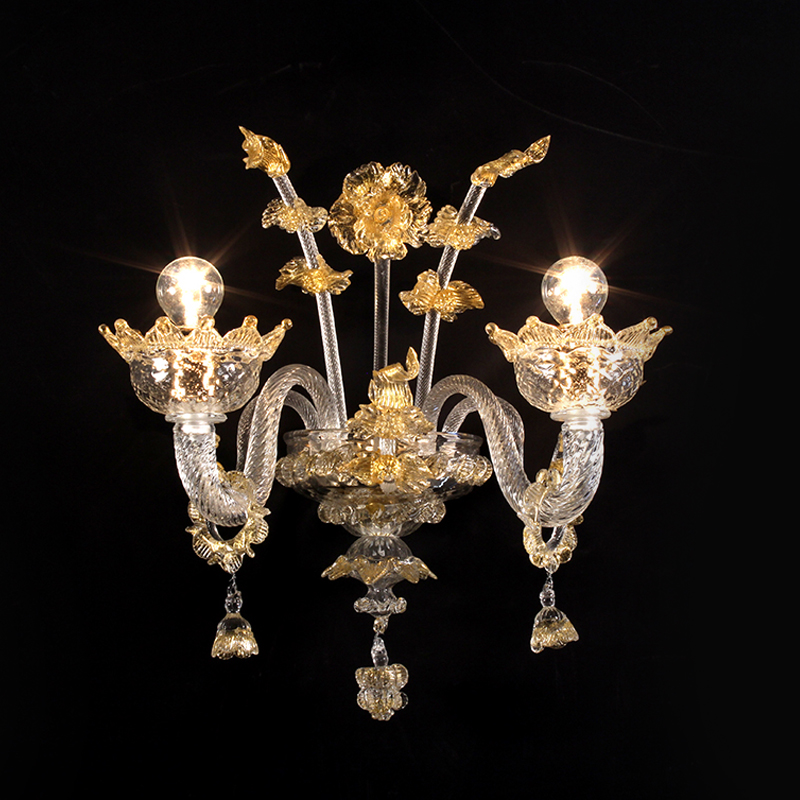 Mercerie Cristallo – applique in vetro di Murano