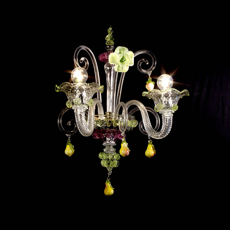 Zara Cristallo – applique in vetro di Murano