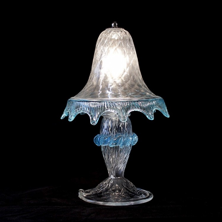 Vitale Cristallo – abat-jour in vetro di Murano